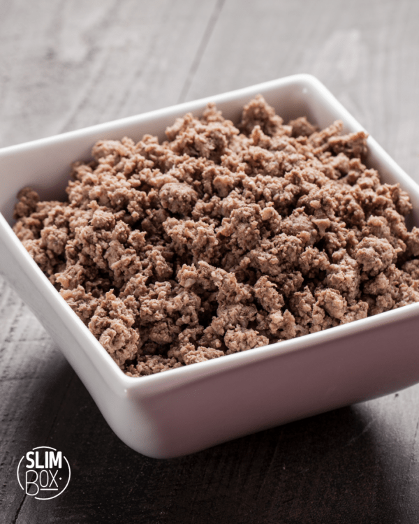 Carne molida sin salsa